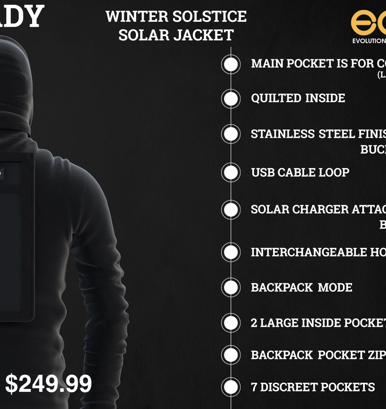 SOLAR JACKET - Evolution Wear® Winter Solstice Jacket