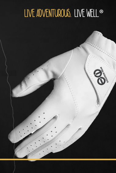 White Golf Gloves - Evolution Wear® 
